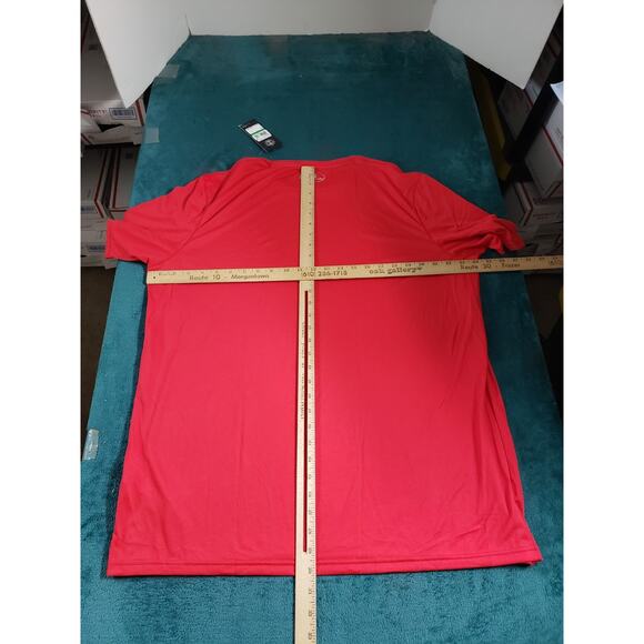 Under Armour Shirt Size Large Mens Red Heatgear Loose Running NWT - Picture 8 of 10